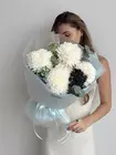 Купить букет "Снежная лазурь" с доставкой в Томске