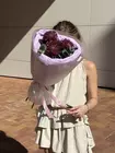 Купить букет из одиночных хризантем Bigoudi Purple с доставкой в Томске