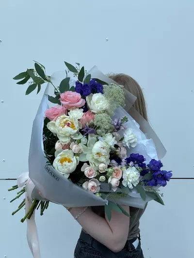 Купить Сборный букет "Головоломка" с доставкой в Томске