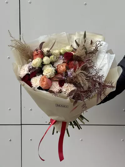 Доставить Сборный букет "Дыхание осени" по городу Томск