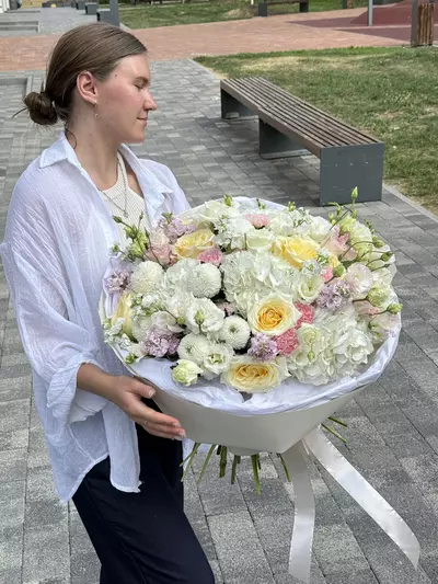 Купить букет "Ванильные облака" в Томске