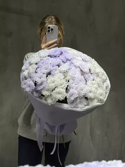 Кустовые хризантемы в Томске