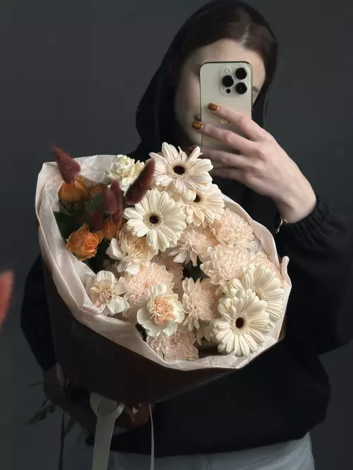 Купить Сборный букет "Мягкое сияние" в Томске