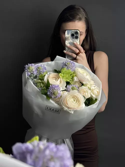 Купить Сборный букет "Сиреневая мелодия" в Томске