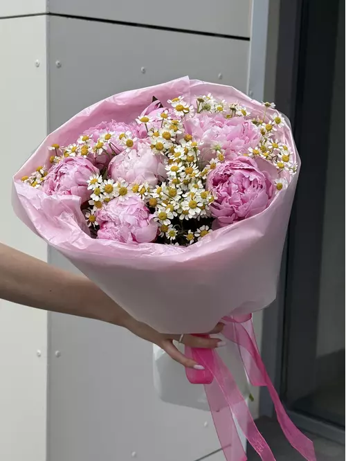Доставка букета «Садовый этюд» в Томске — свежесть гарантирована