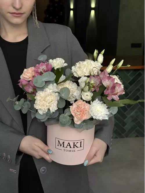 Купить композицию "Шёлковая улыбка" с доставкой в Томске
