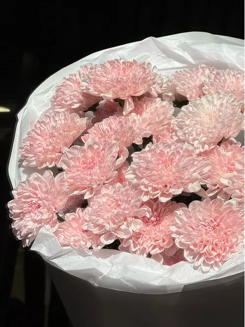 Букет из кустовых хризантем в Томске